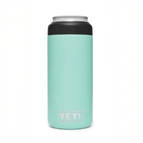YETI Rambler Colster Slim Can Seafoam