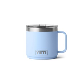 Yeti Rambler 14 Oz 2.0 Stackable Mug with Magslider Lid Big Sky Blue