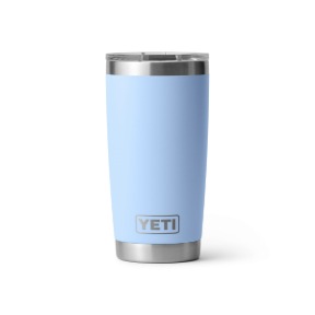 Yeti Rambler 20 Oz Tumbler with Magslider Lid Big Sky Blue