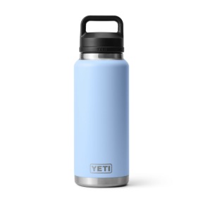 Yeti Rambler 36 Oz Water Bottle with Chug Cap Big Sky Blue