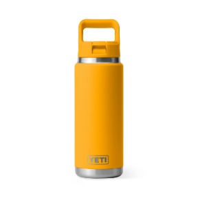 Yeti Rambler 26 Oz Water Bottle with Straw Cap Beekeeper Yellow
