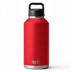 YETI Rambler 64 oz Rescue Red Bottle with Chug Cap