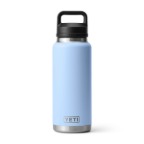 Yeti Rambler 36 Oz Water Bottle with Chug Cap Big Sky Blue