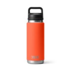 Yeti Rambler 26 Oz Water Bottle with Chug Cap Papaya