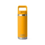 Yeti Rambler 18 Oz Water Bottle with Straw Cap Beekeeper Yellow