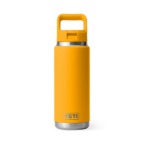 Yeti Rambler 26 Oz Water Bottle with Straw Cap Beekeeper Yellow