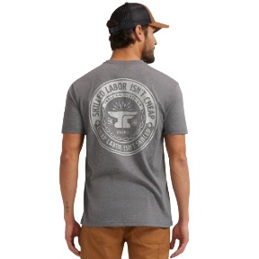 Troll Dirty Hands Clean Money Slic T-shirt-Charcoal Heather