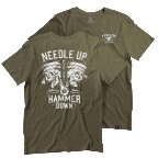 Men's Troll Co. Clothing Hammer Twins T-Shirt-Green