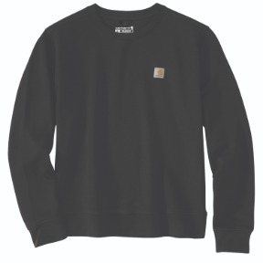 WOMEN'S CARHARTT TENCEL FIBER SERIES RELAXED FIT FRENCH TERRY CREWNECK