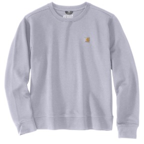 WOMEN'S CARHARTT TENCEL FIBER SERIES RELAXED FIT FRENCH TERRY CREWNECK