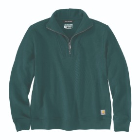 CARHARTT WOMEN'S TENCEL FIBER SERIES RELAXED FIT HALF-ZIP SWEATSHIRT-