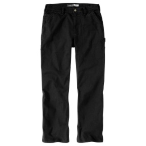 WOMEN'S CARHARTT CARPENTER CANVAS PANT- BLACK