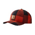 CARHARTT FLANNEL SCRIPT CAP- SPICE RED