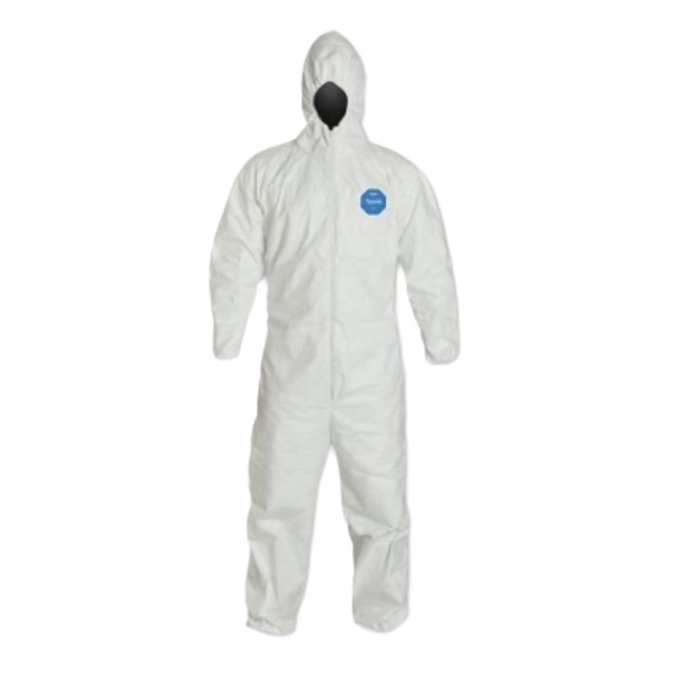 DuPont Tyvek® 400 Coverall. Comfort Fit Design. Stormflap. Respirator Fit