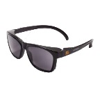 KleenGuard Maverick Safety Glasses, Smoke Anti-Fog/Scratch Lens, Black