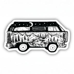 VW SCENE STICKER