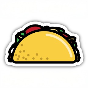 TACO STICKER