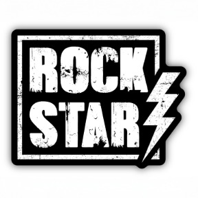 ROCK STAR STICKER