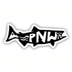 PNW FISH STICKER