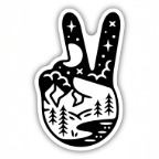 PEACE SCENE STICKER