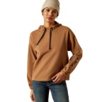 ARIAT WOMEN'S ESSENTIAL HOODIE- TOASTED COCONUT