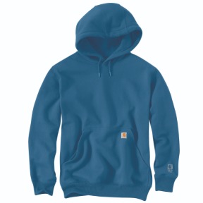 CARHARTT RAIN DEFENDER LOOSE FIT HEAVYWEIGHT HOODIE- DARK HORIZON BLUE