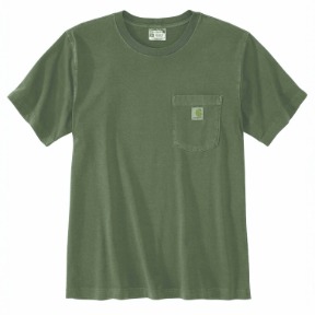 CARHARTT RE-ENGINEERED RELAXED FIT LIGHTWEIGHT SHORT-SLEEVE GARMENT DYED
