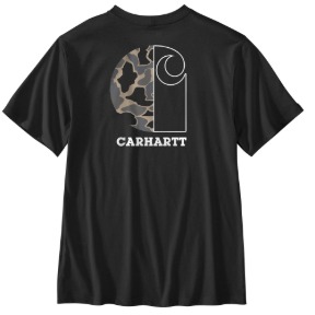 CARHARTT RELAXED FIT LIGHTWEIGHT SHORT SLEEVE POCKET CAMO GRAPHIC T-SHIRT-