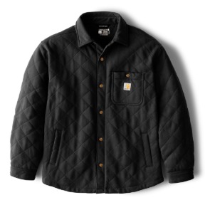 CARHARTT RAIN DEFENDER LOOSE FIT HEAVYWEIGHT QUILTED SNAP FRONT SHIRT JAC-