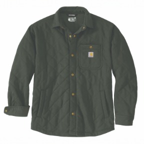 CARHARTT RAIN DEFENDER LOOSE FIT HEAVYWEIGHT QUILTED SNAP FRONT SHIRT JAC-