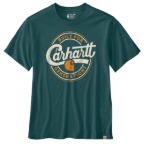 CARHARTT RELAXED FIT LIGHTWEIGHT SHORT SLEEVE SCRIPT GRAPHIC T-SHIRT-