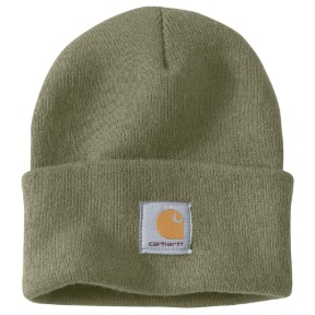 CARHARTT KNIT CUFFED BEANIE- DUSTY OLIVE