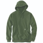 CARHARTT GARMENT DYED FRENCH TERRY GRAPHIC SWEATSHIRT- OAK LEAF