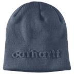 CARHARTT KNIT EMBOSSED BEANIE- BLUESTONE