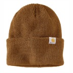 CARHARTT KNIT WAFFLE BEANIE- CARHARTT BROWN