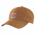 WOMEN'S CARHARTT HEART PATCH CANVAS CAP- CARHARTT BROWN