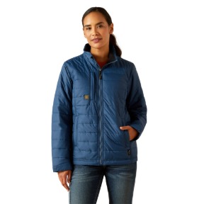 ARIAT WOMEN'S REBAR CORDURA RIPSTOP LIGHTWEIGHT INSULATED JACKET- ENSIGN