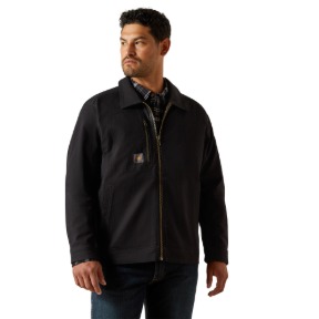 ARIAT REBAR MADE TOUGH SHOP JACKET- BLACK