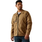 ARIAT REBAR MADE TOUGH SHOP JACKET- REBAR KHAKI