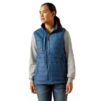 ARIAT WOMEN'S REBAR CORDURA RIPSTOP LIGHTWEIGHT INSULATED VEST- ENSIGN BLUE