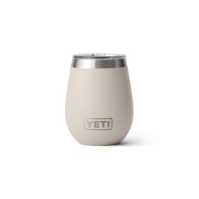 YETI RAMBLER 10 OZ CAPE TAUPE WINE TUMBLER WITH MAGSLIDER LID