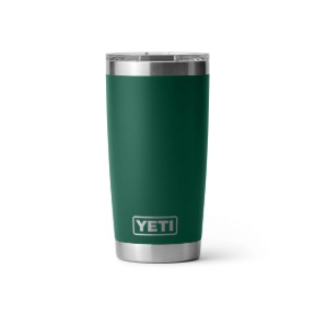 YETI RAMBLER 20 OZ TUMBLER WITH MAGSLIDER LID FOREST GREEN