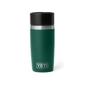 YETI RAMBLER 12 OZ BOTTLE WITH HOTSHOT CAP FOREST GREEN
