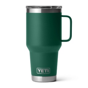 YETI RAMBLER 30 OZ TRAVEL MUG WITH STRONGHOLD LID FOREST GREEN