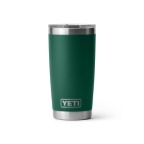 YETI RAMBLER 20 OZ TUMBLER WITH MAGSLIDER LID FOREST GREEN