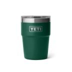 YETI RAMBLER STACKABLE TUMBLER WITH MAGSLIDER LID FOREST GREEN