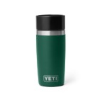 YETI RAMBLER 12 OZ BOTTLE WITH HOTSHOT CAP FOREST GREEN