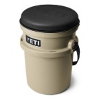 YETI LOADOUT BUCKET HEAVY DUTY FOAM BLACK SWIVEL SEAT