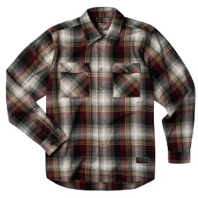 Men's True Grit Flannel Black