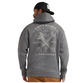 Men's DHCM Twisting Wrenches Hoodie Charcoal Heather